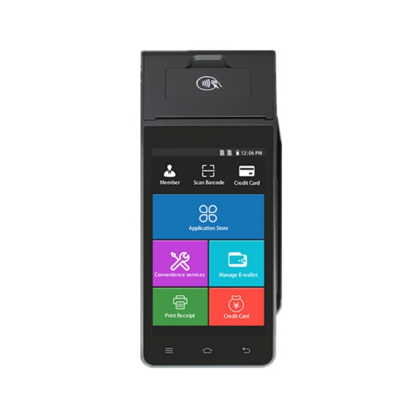 TOTALPOS H-Z90 5.0 inch EMV PCI PBOC Mobile Handheld Android Payment POS Terminal with printer