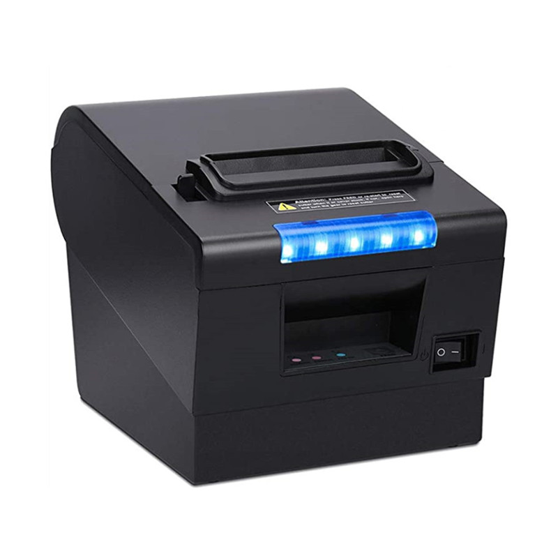 TOTALPOS H-D810L Kitchen 80mm POS Thermal Receipt Printer with Built-in LED and beeper