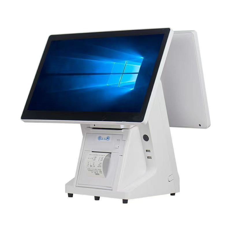 TOTALPOS H-POS156A All-in-One POS Terminal with Exquisite Design, Built-in Printer & 2D Scanner